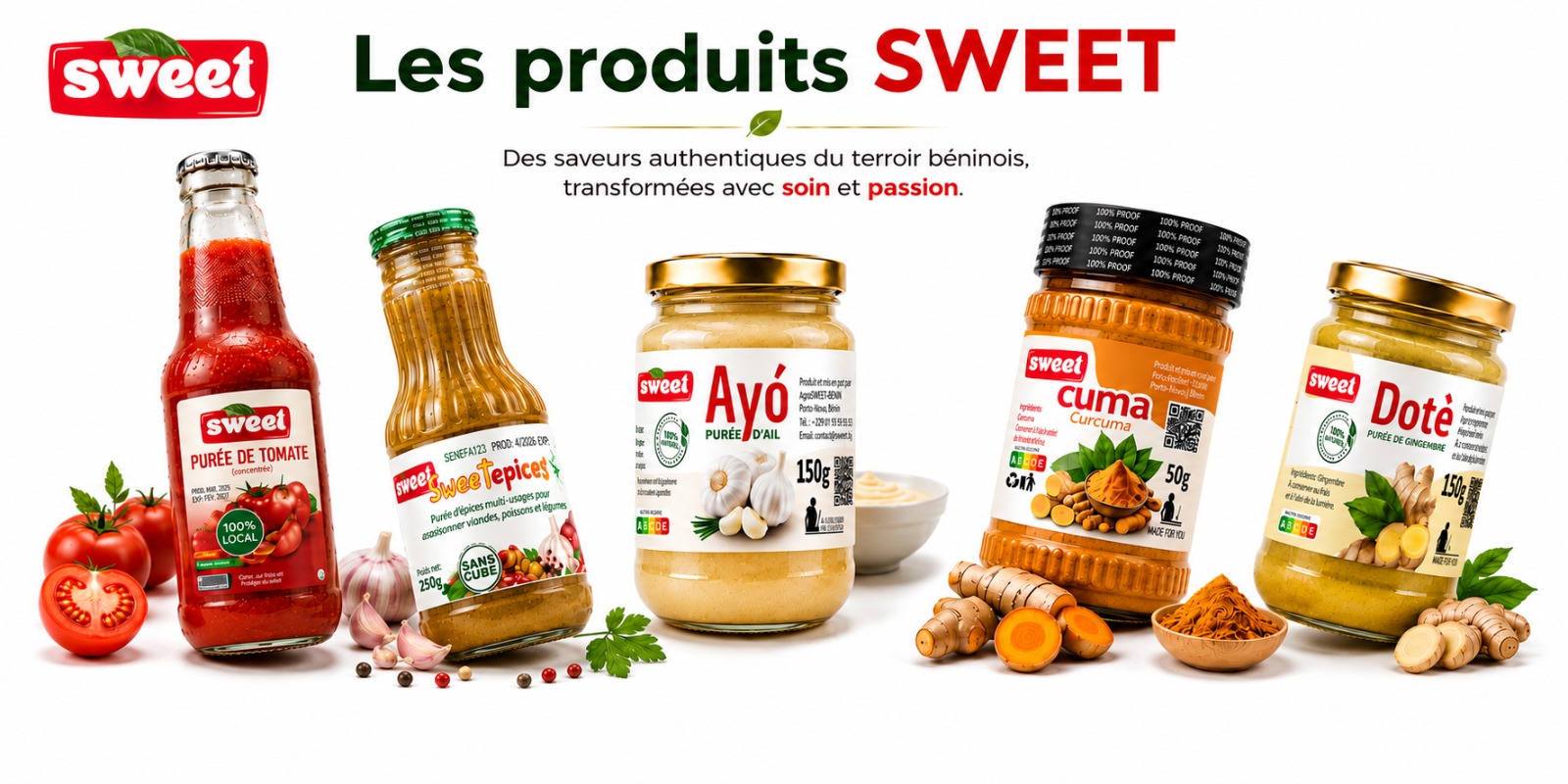 Produits SWEET CEVADEL